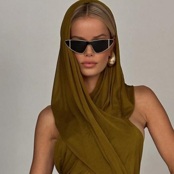 NEW SAINT LAURENT WOMEN BLACK SUNGLASSES SL 536 001 SAINT LAURENT SUNGLASSES - Picture 4 of 11